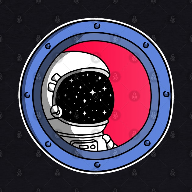 Astronaut Staring Into The Abyss Aesthetic by sadpanda